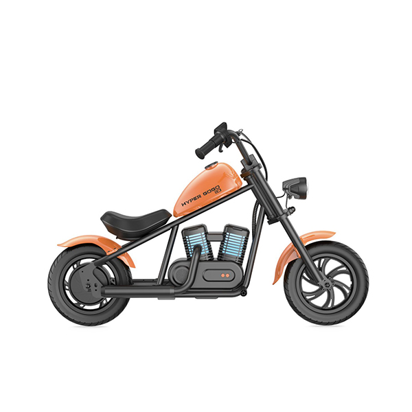 暴风骑士 儿童复古电动摩托车